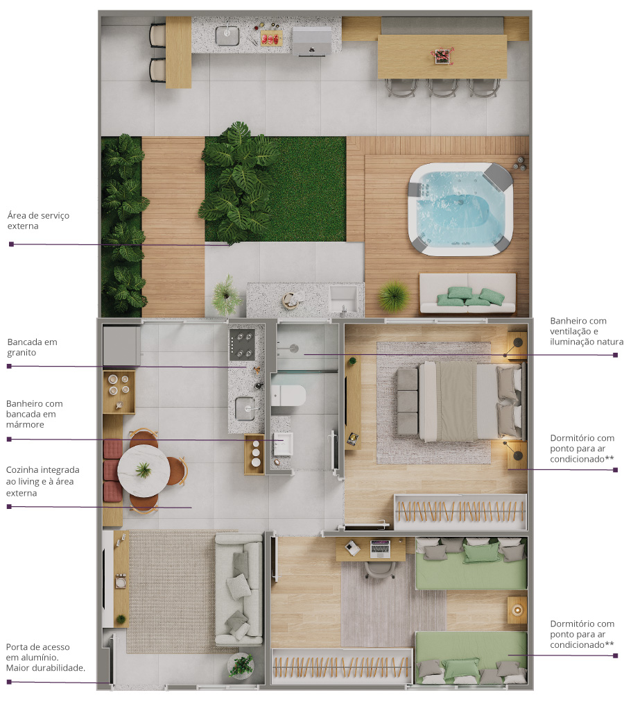 Villa Flora Condomínio das Azaleias